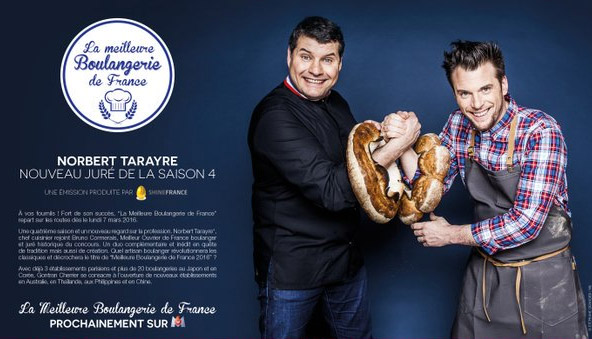 La nouvelle saison 2016 de la meilleure boulangerie de France saison 4