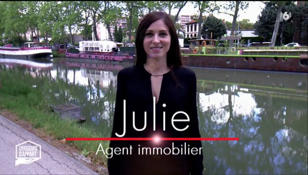 Vos avis sur Julie l'agent immobilier toulousain de chasseurs d'appart sur M6