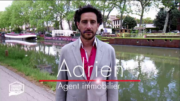 Vos avis sur Adrien l'agent immobilier toulousain de chasseurs d'appart sur M6