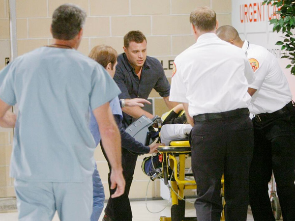 William à l'hôpital pour sauver Cordeilia surnommée Delia  sa fille / Photo CBS 