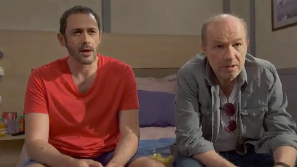 Francesco tente d'être à fond devant le programme TV de Leo #PBLV