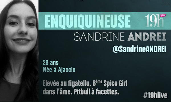 Vos avis et commentaires sur Sandrine Andrei dans le 19h Live de TF1 