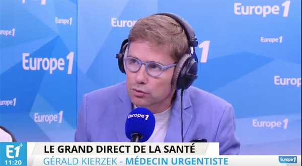 Gérald Kierzek reprend en main la santé sur Europe 1 