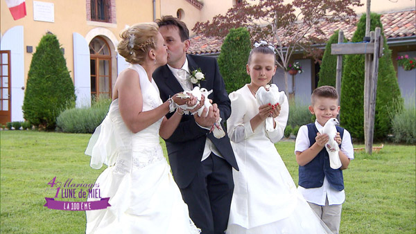 Elisabeth et Philippe : vos avis sur le mariage de 4 mariages pour 1 lune de miel / Photo TF1