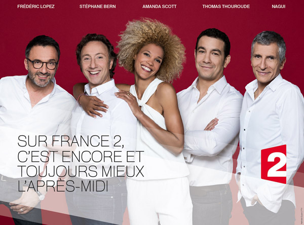 Nouvelle grille des après midi France 2 de 14h à 18H30 : vous aimez ?