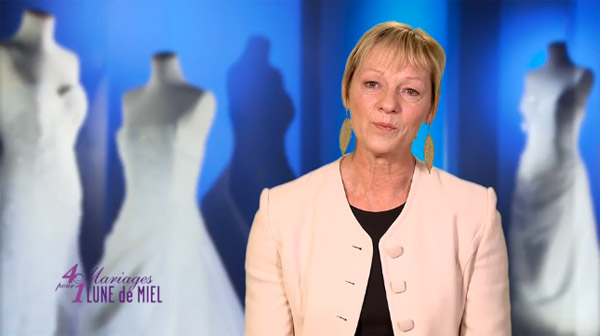 Avis et commentaires sur le mariage de Christine la belge dans 4 mariages pour 1 lune de miel