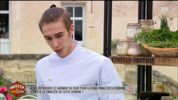 Jonathan Lambotte dans Objectif Top Chef ! 