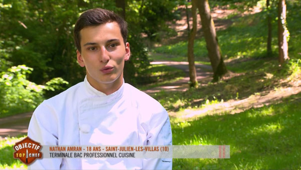 Vos avis et commentaires sur Nathan Amran dans Objectif Top Chef 