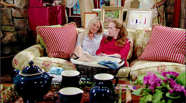 Sharon et Mariah mère et fille : le secret de Genoa City