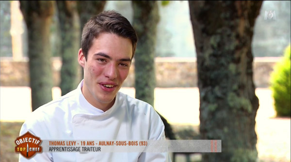 Thomas Levy qualifié pour Objectif Top Chef 