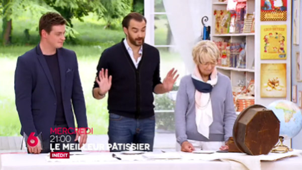 Christophe Renou en juge du meilleur pâtissier saison 5 de M6