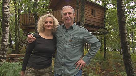 Avis cabanes Liliane et Fréderic de Bienvenue chez nous avec les adresses / Crédit photo TF1