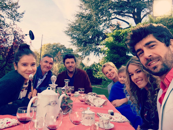 Repas de fin de tournage pour Clem 2017
