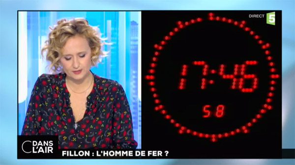 C dans l'air avec Caroline Roux a réussi à faire oublier Yves Calvi sur France 5 / Capture écran