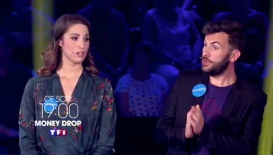 Laurent Ournac et Charlotte Namura font équipe pour #MoneyDrop 