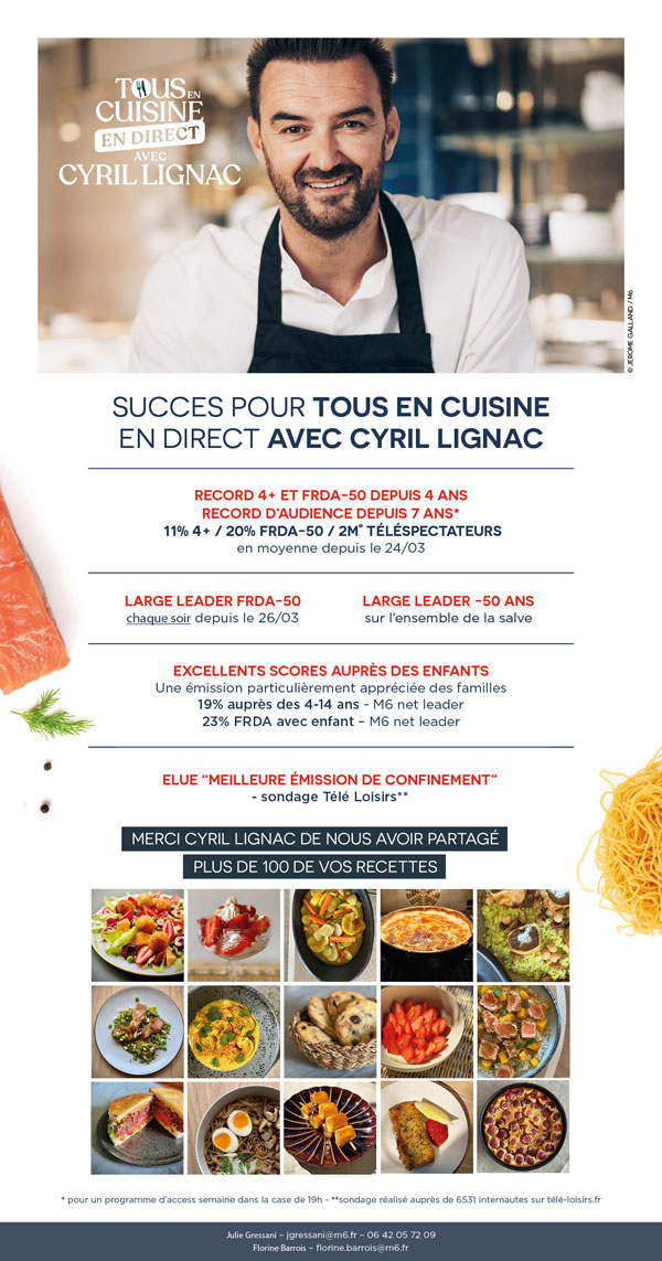 Cyril Lignac tous en cuisine