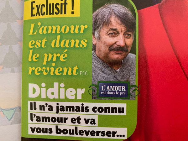 Didier L Amour Est Dans Le Pre 19 Aveyron Il Cherche Son Premier Amour L Amour Est Dans Le Pre Nouveautes Tele Com
