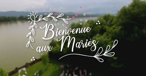 bienvenue aux mariés