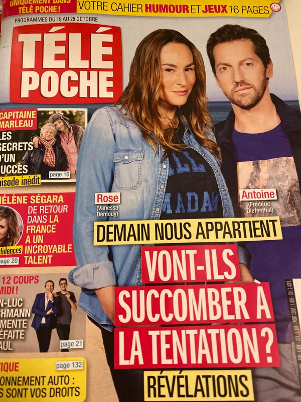 Demain nous appartient télé poche