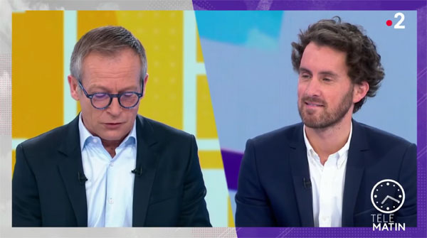 Vincent Valinducq de Télématin 