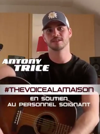 Antony Trice fait The Voice