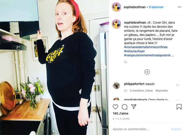 Sophie Brafman enceinte