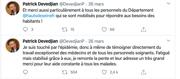 Patrick Devedjian ses derniets mots