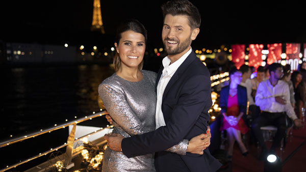 Christophe Beaugrand et Karine Ferri animateurs de TF1