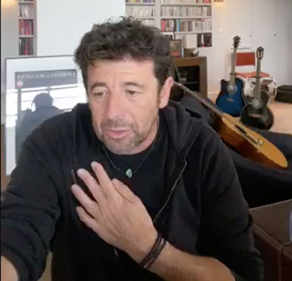 Patrick Bruel et covid-19