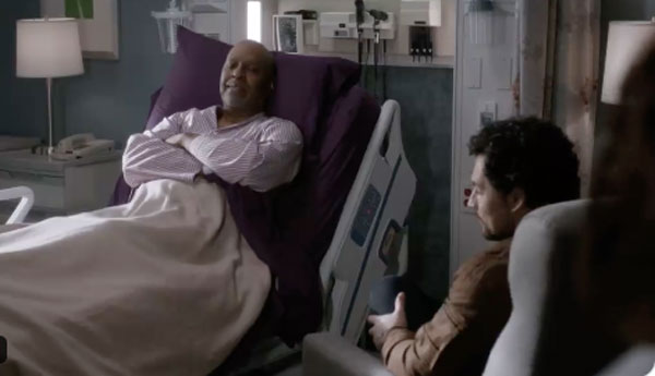 Deluca et Webber dans Grey's anatomy saison 16 