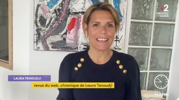 Laura Tenoudji de Télématin