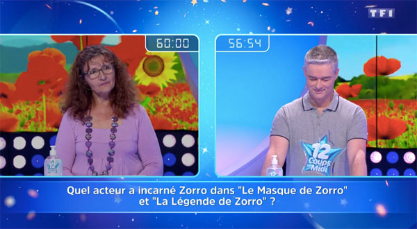 Eric et Muriel les 12 coups de midi 