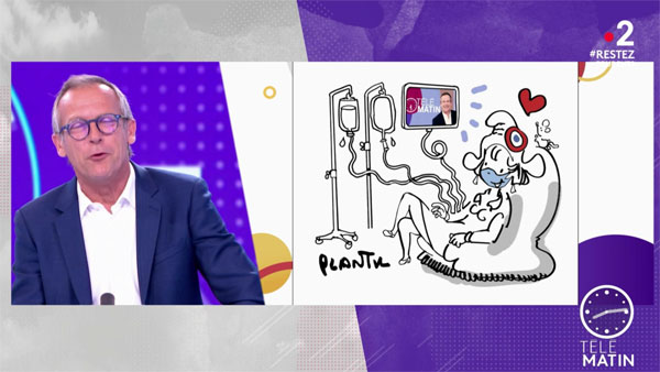 Plantu dans Télématin