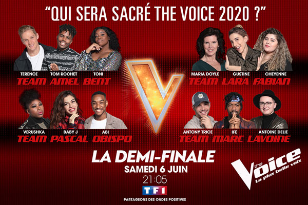 The voice la demi-finale 