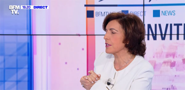 Ruth Elkrief sur BFMTV 