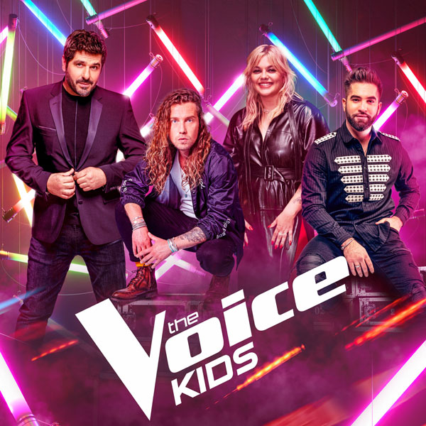 The Voice Kids 2022 (saison 8) Louane et Julien Doré avec Kendji et