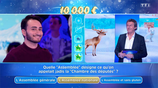 Florian dans les 12 coups de midi 