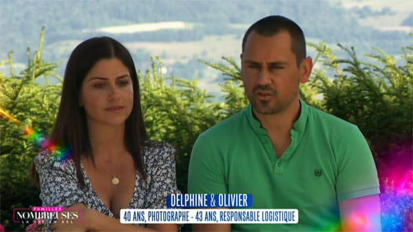 Delphine et Olivier de la famille colas 