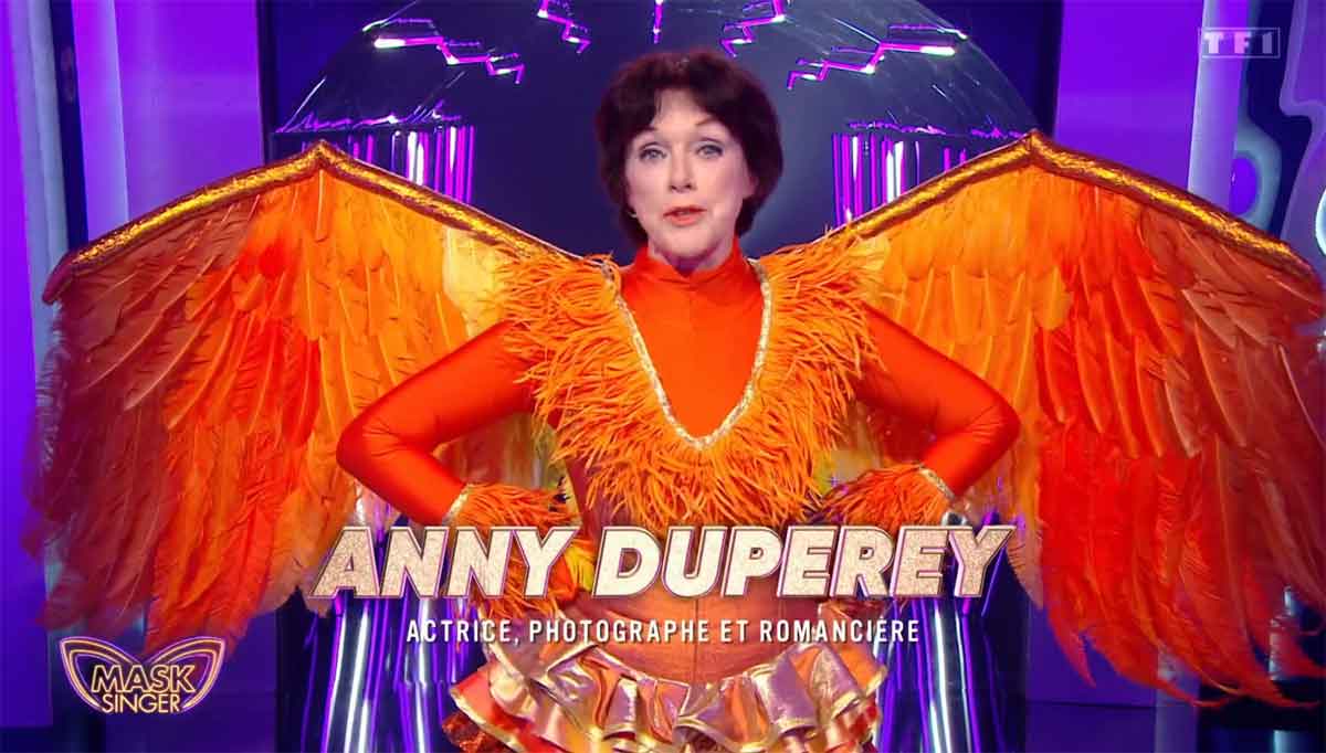 Anny Duperey mask singer 