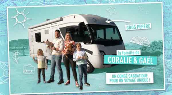 Coralie et Gael Nos vacances en camping-car