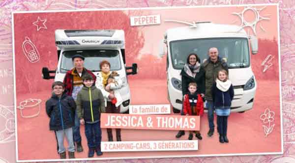 Jessica et Thomas  Nos vacances en camping-car