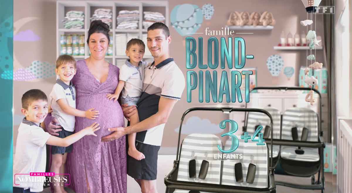 Blond Pinart  famille XXL 