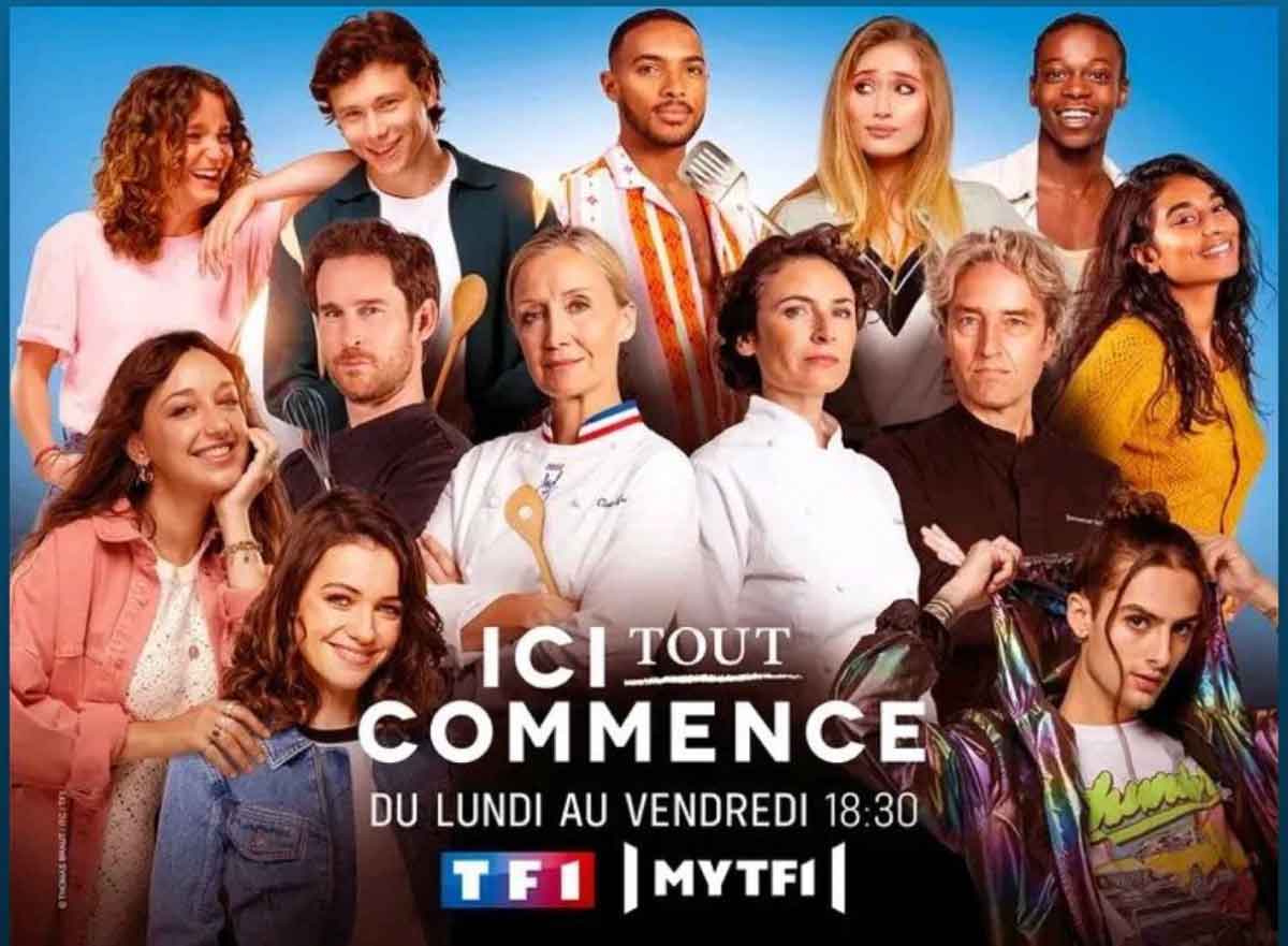 Ici tout commence version été 2023 en photos (TF1) l'école de cuisine