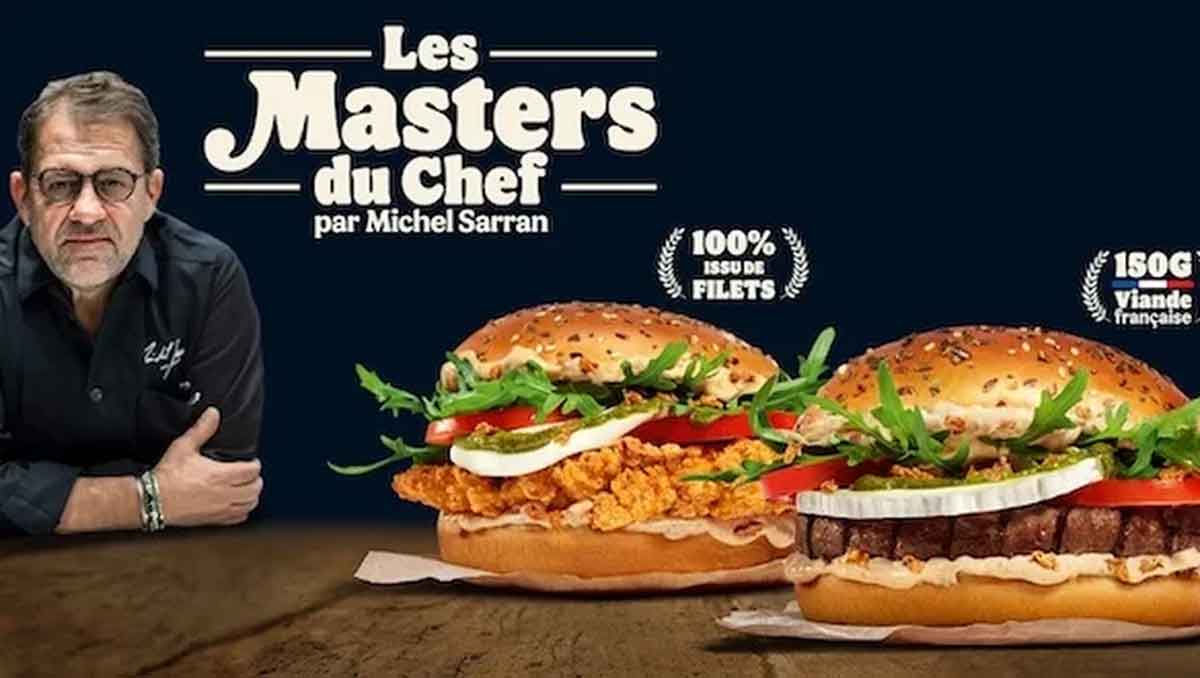 Michel Sarran Burger king 