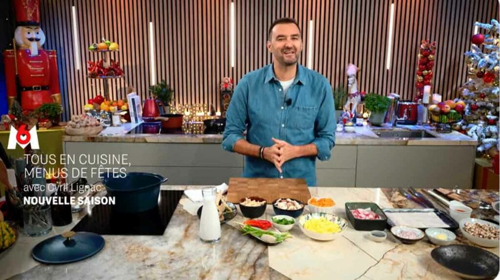 Tous en cuisine (M6) du 1er au 5 janvier 2024 les recettes et ingrédients avec Cyril Lignac