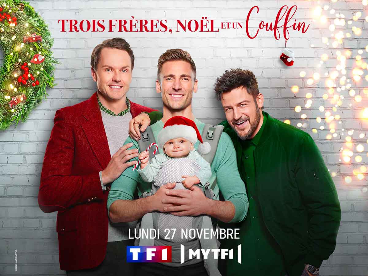 3 frères, noël et un couffin 