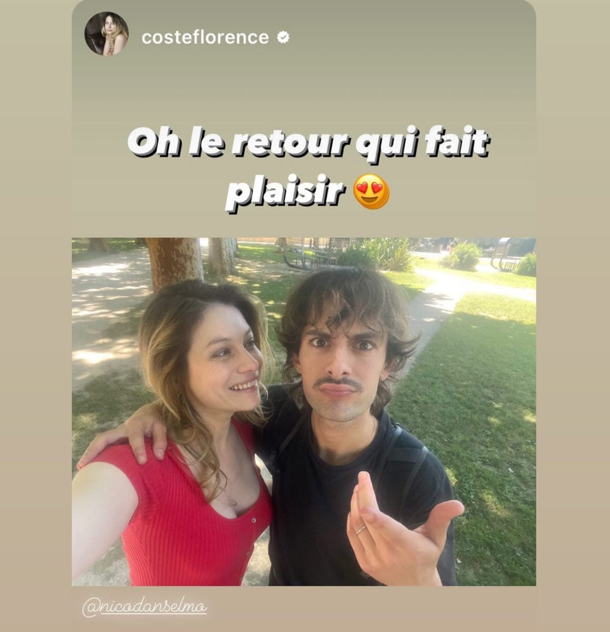 Florence Coste et Nicolas Anselmo 