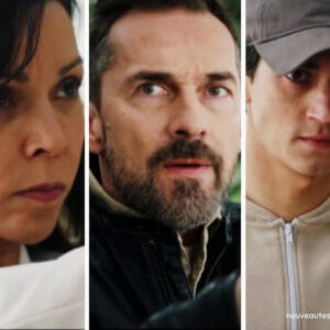 Martin, Dorian et Bettina dans Demain nous appartient