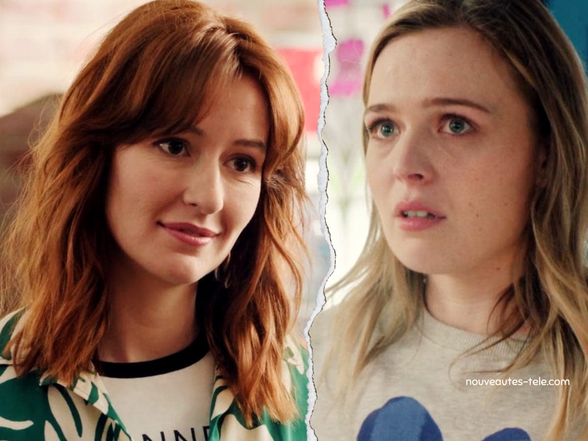 chloé et Apolline dans plus belle la vie 