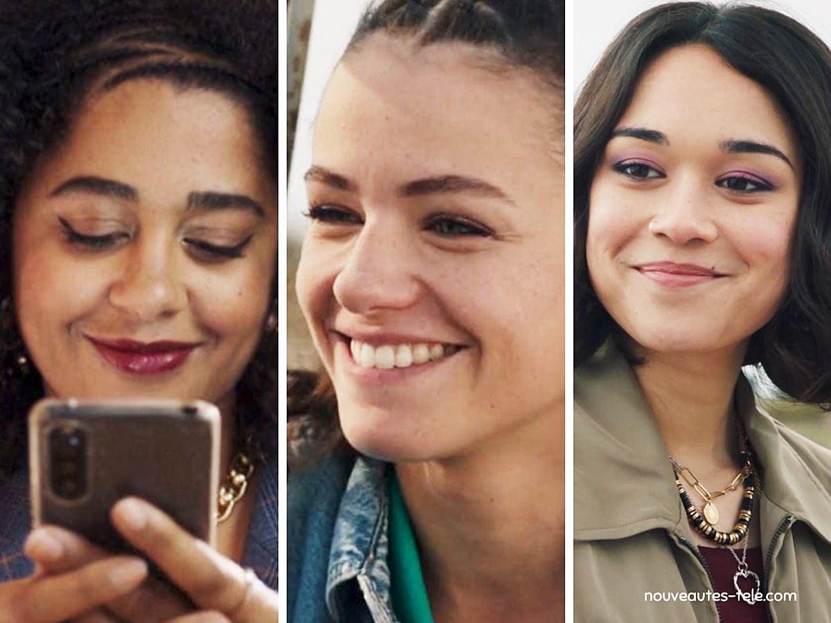anais,billie et emi dans ici tout commence